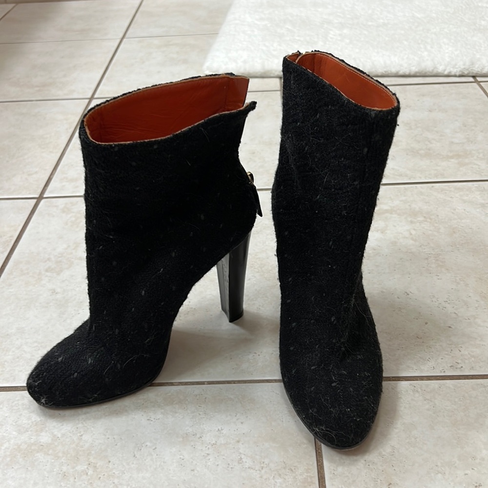 MISSONI High Heel Ankle Boots Violet Size 8